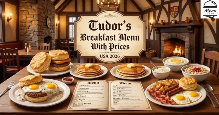 Tudor’s Breakfast Menu With Prices USA 2026